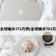 全球确诊372万例/全球确诊703万