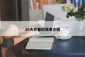 20大开幕的简单介绍
